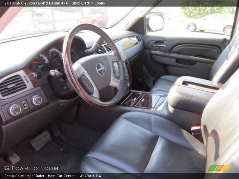  2010 Yukon Hybrid Denali 4x4 Ebony Interior