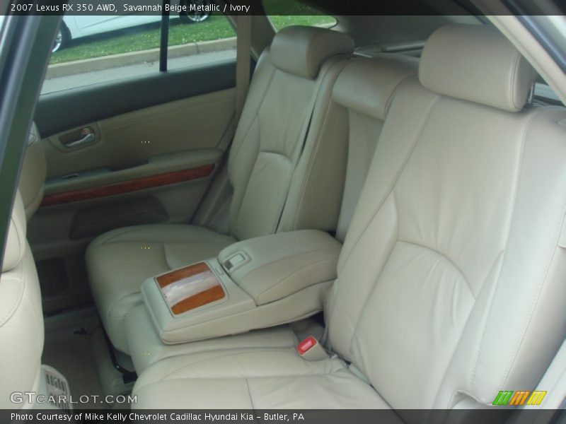Savannah Beige Metallic / Ivory 2007 Lexus RX 350 AWD