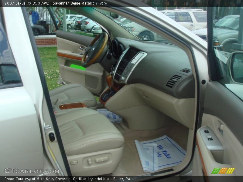 Savannah Beige Metallic / Ivory 2007 Lexus RX 350 AWD