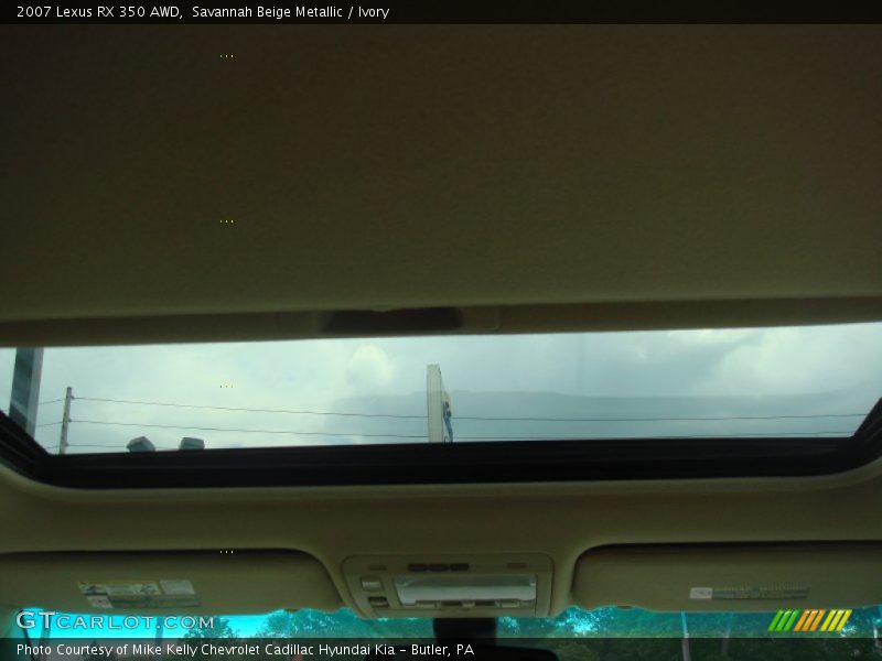 Savannah Beige Metallic / Ivory 2007 Lexus RX 350 AWD