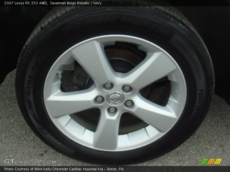 Savannah Beige Metallic / Ivory 2007 Lexus RX 350 AWD