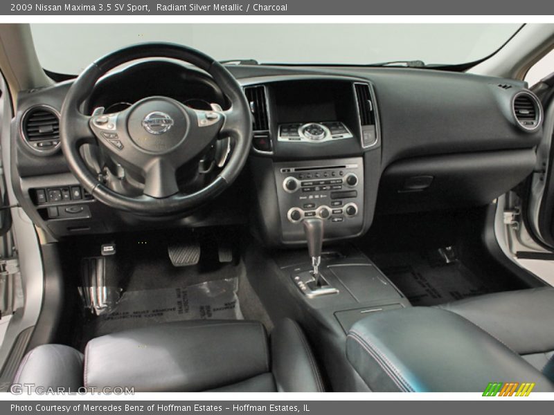 Radiant Silver Metallic / Charcoal 2009 Nissan Maxima 3.5 SV Sport