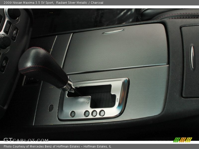 Radiant Silver Metallic / Charcoal 2009 Nissan Maxima 3.5 SV Sport