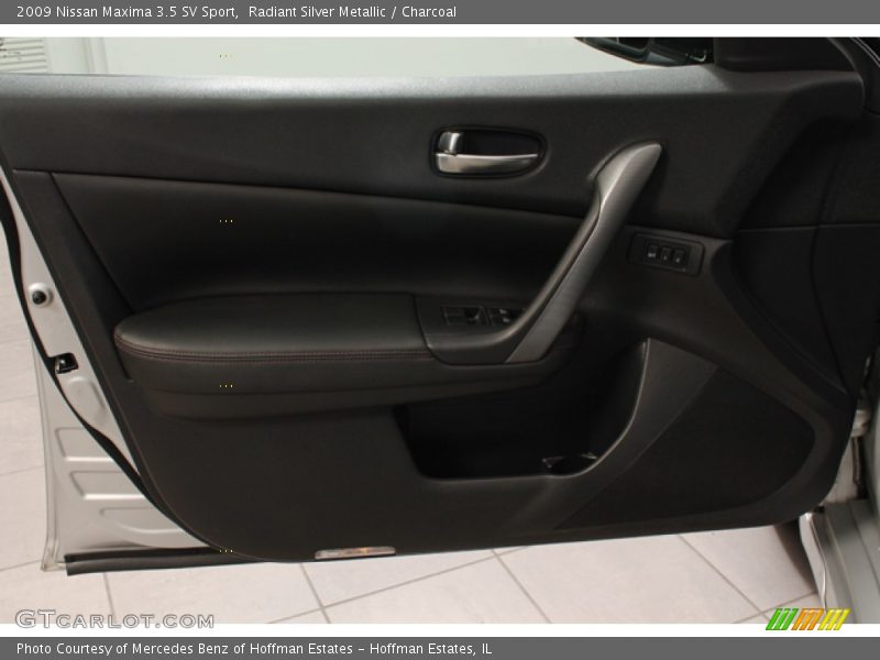 Radiant Silver Metallic / Charcoal 2009 Nissan Maxima 3.5 SV Sport