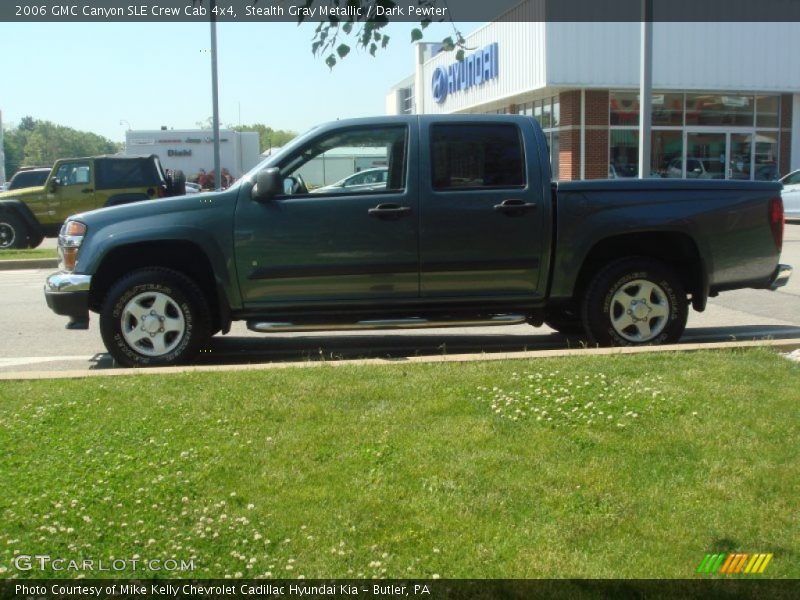 Stealth Gray Metallic / Dark Pewter 2006 GMC Canyon SLE Crew Cab 4x4