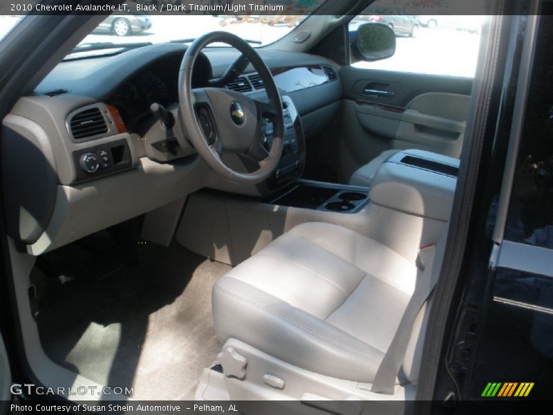 Black / Dark Titanium/Light Titanium 2010 Chevrolet Avalanche LT
