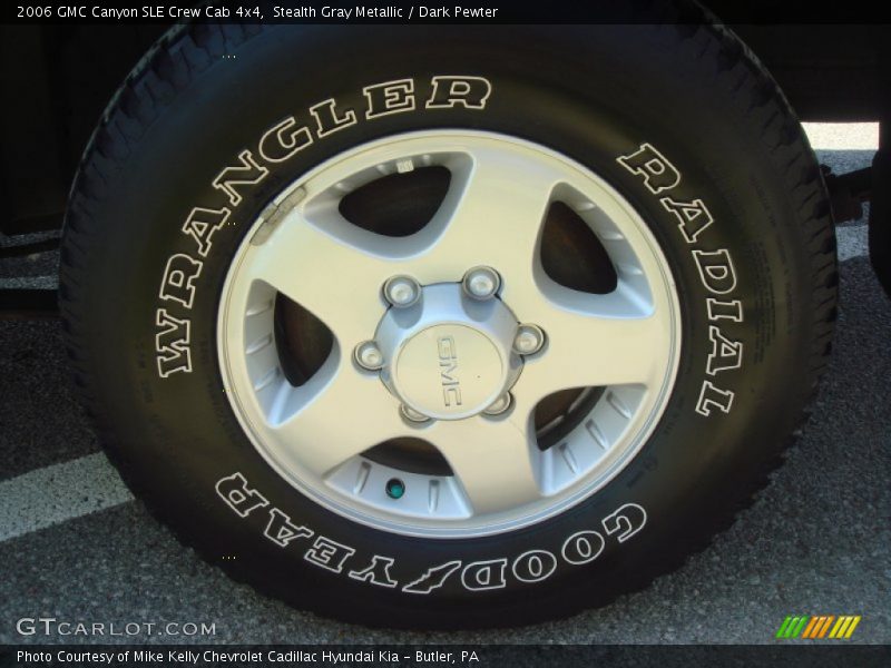 Stealth Gray Metallic / Dark Pewter 2006 GMC Canyon SLE Crew Cab 4x4