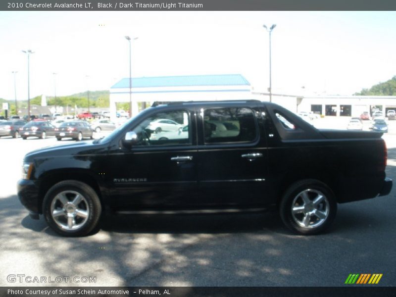 Black / Dark Titanium/Light Titanium 2010 Chevrolet Avalanche LT