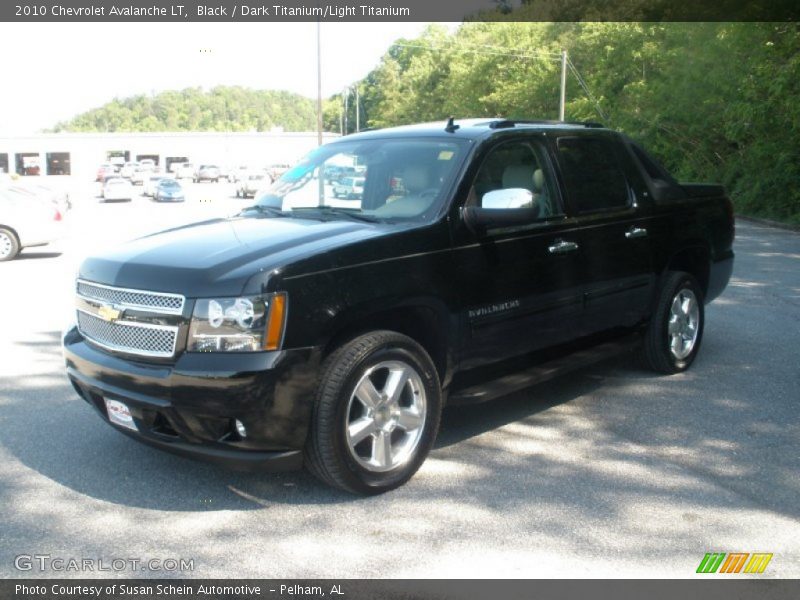 Black / Dark Titanium/Light Titanium 2010 Chevrolet Avalanche LT