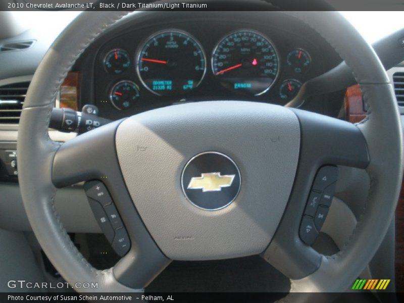 Black / Dark Titanium/Light Titanium 2010 Chevrolet Avalanche LT