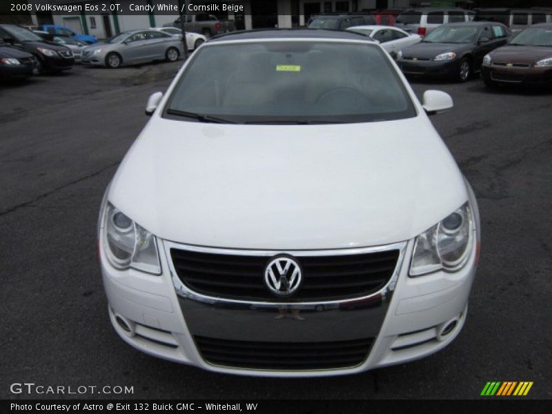 Candy White / Cornsilk Beige 2008 Volkswagen Eos 2.0T
