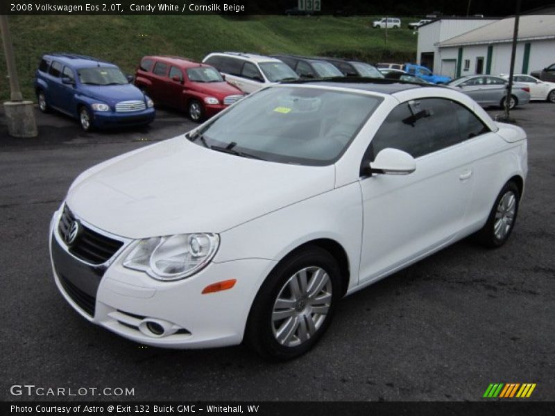 Candy White / Cornsilk Beige 2008 Volkswagen Eos 2.0T