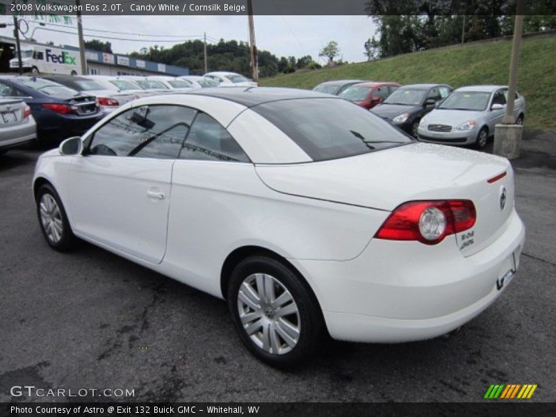 Candy White / Cornsilk Beige 2008 Volkswagen Eos 2.0T