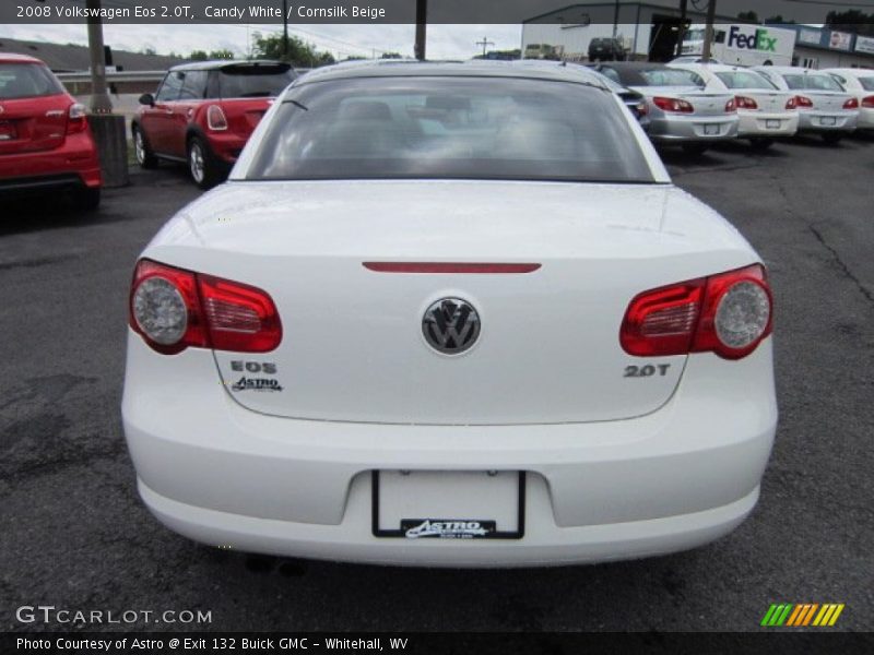 Candy White / Cornsilk Beige 2008 Volkswagen Eos 2.0T
