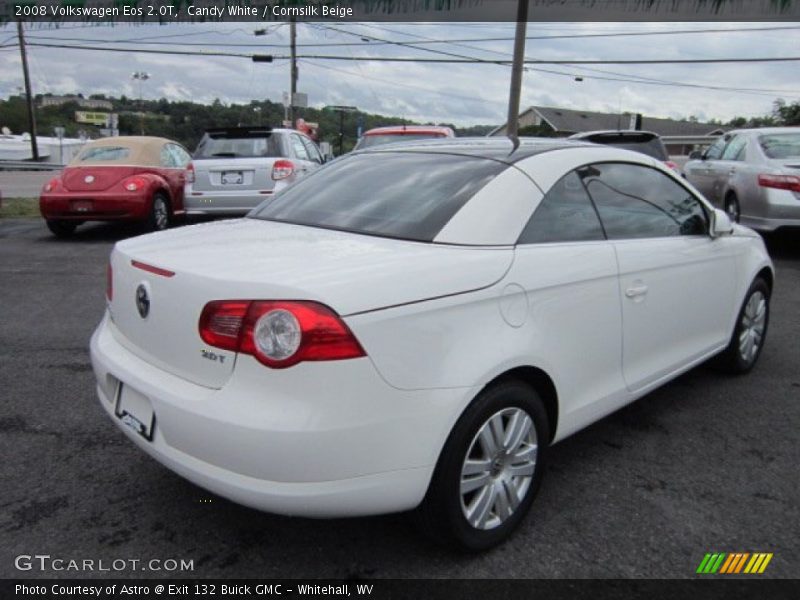 Candy White / Cornsilk Beige 2008 Volkswagen Eos 2.0T