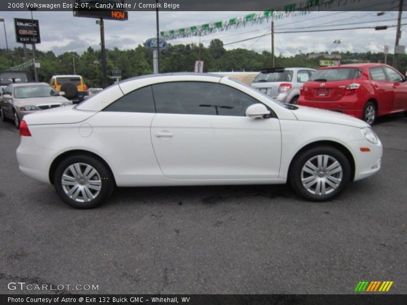 Candy White / Cornsilk Beige 2008 Volkswagen Eos 2.0T