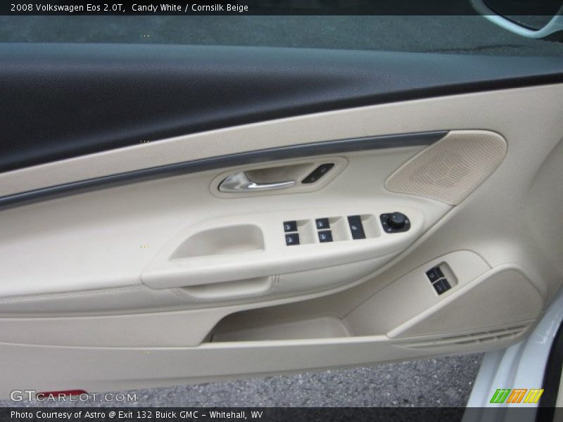 Candy White / Cornsilk Beige 2008 Volkswagen Eos 2.0T