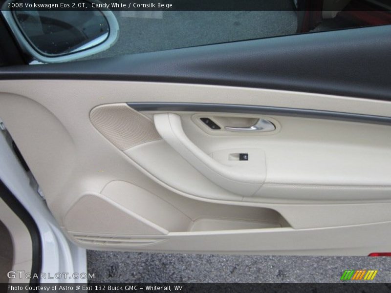 Candy White / Cornsilk Beige 2008 Volkswagen Eos 2.0T