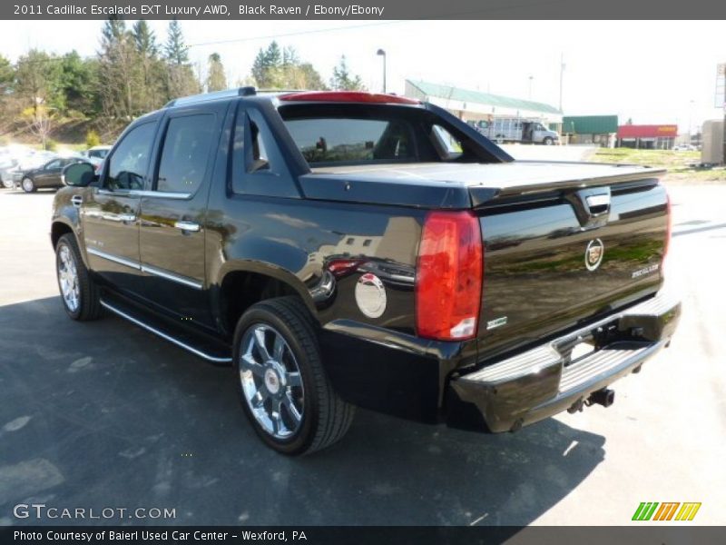 Black Raven / Ebony/Ebony 2011 Cadillac Escalade EXT Luxury AWD