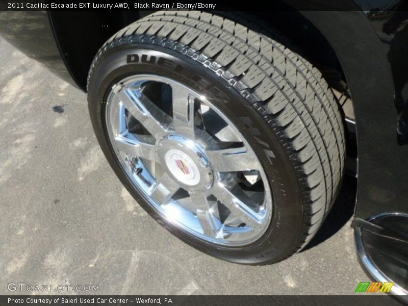 Black Raven / Ebony/Ebony 2011 Cadillac Escalade EXT Luxury AWD