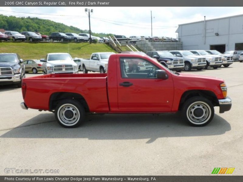 Fire Red / Dark Pewter 2006 GMC Canyon SL Regular Cab