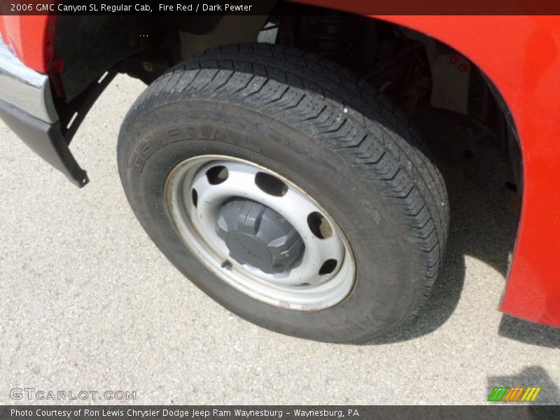 Fire Red / Dark Pewter 2006 GMC Canyon SL Regular Cab