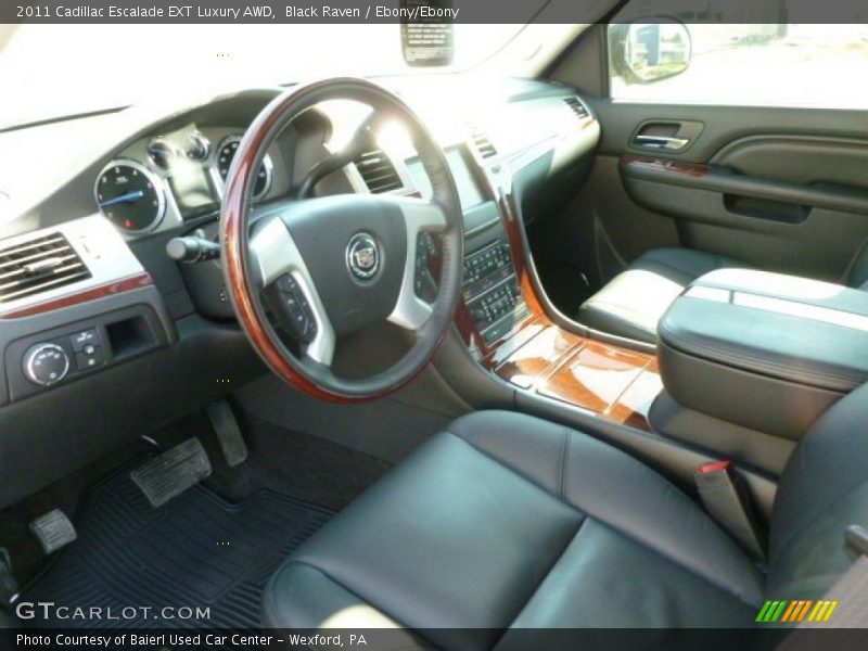 Black Raven / Ebony/Ebony 2011 Cadillac Escalade EXT Luxury AWD