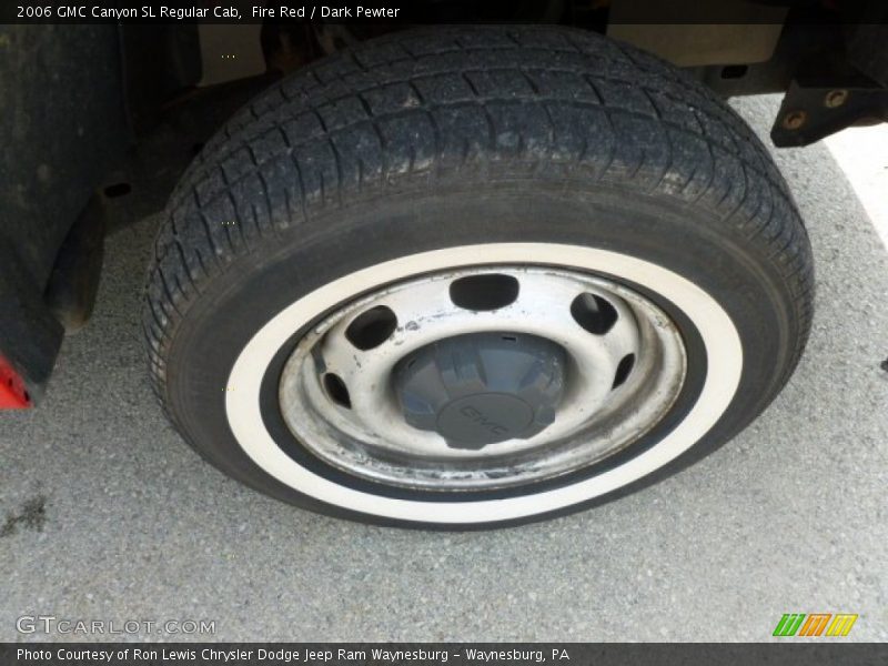 Fire Red / Dark Pewter 2006 GMC Canyon SL Regular Cab