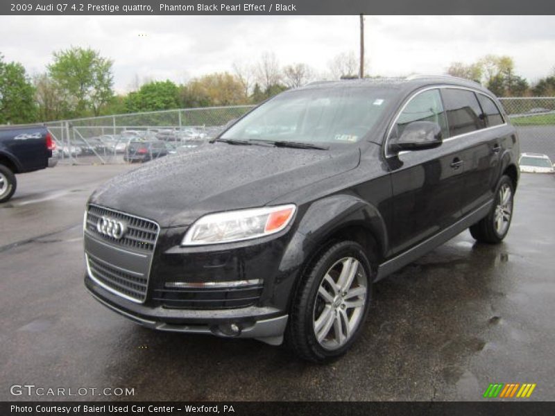 Phantom Black Pearl Effect / Black 2009 Audi Q7 4.2 Prestige quattro