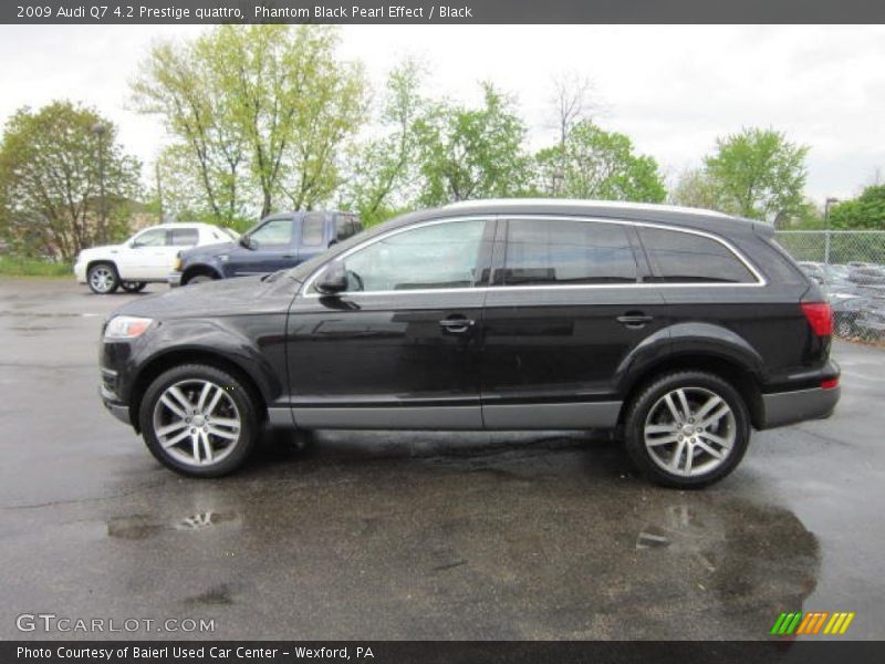 Phantom Black Pearl Effect / Black 2009 Audi Q7 4.2 Prestige quattro