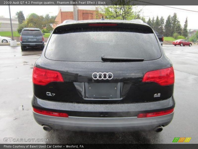 Phantom Black Pearl Effect / Black 2009 Audi Q7 4.2 Prestige quattro