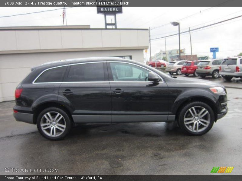 Phantom Black Pearl Effect / Black 2009 Audi Q7 4.2 Prestige quattro