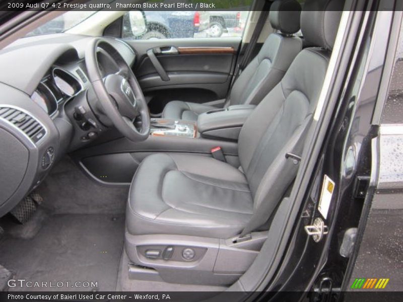 Phantom Black Pearl Effect / Black 2009 Audi Q7 4.2 Prestige quattro