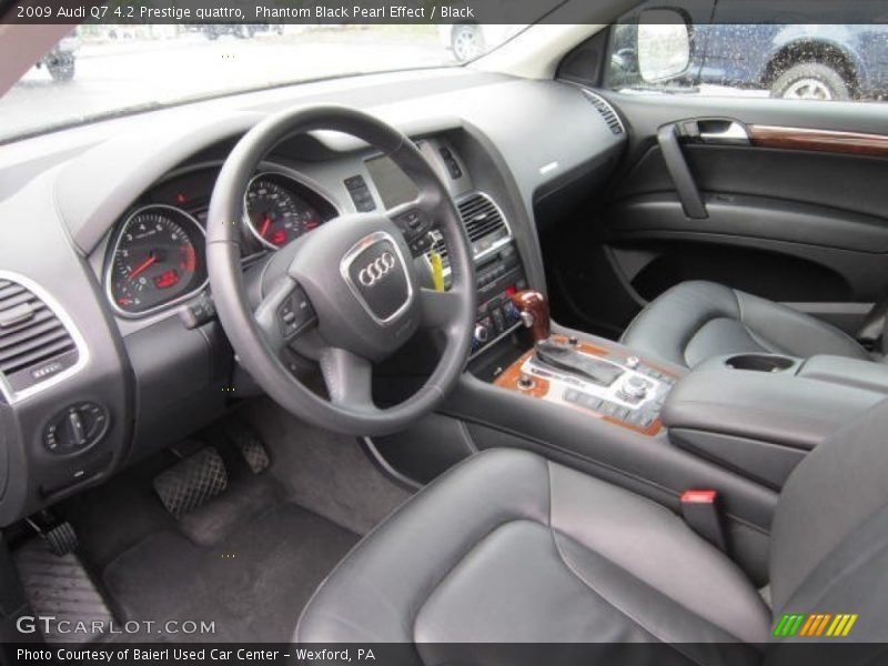 Phantom Black Pearl Effect / Black 2009 Audi Q7 4.2 Prestige quattro