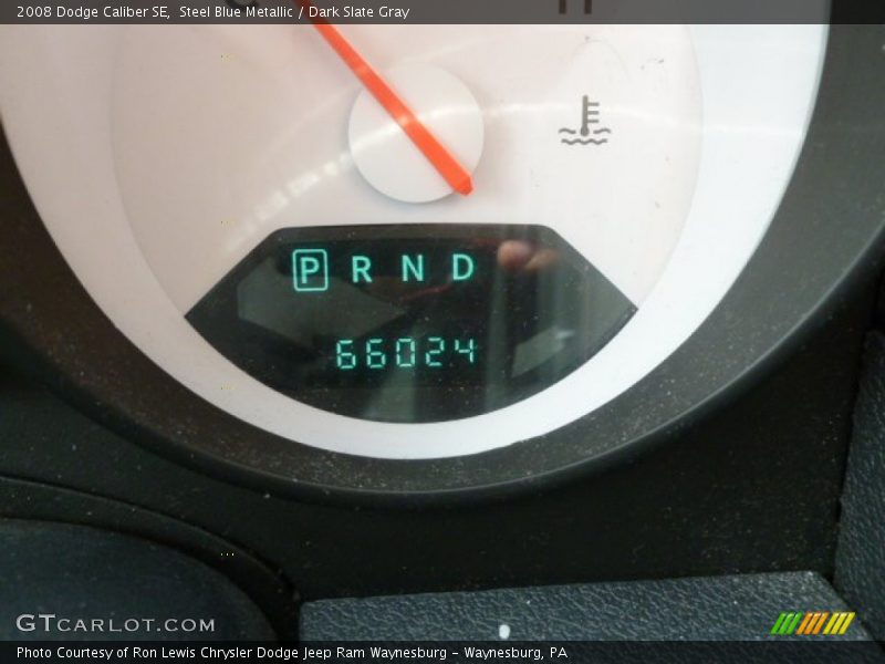 Steel Blue Metallic / Dark Slate Gray 2008 Dodge Caliber SE