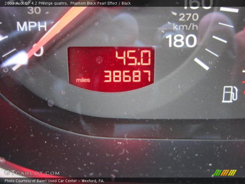 Phantom Black Pearl Effect / Black 2009 Audi Q7 4.2 Prestige quattro