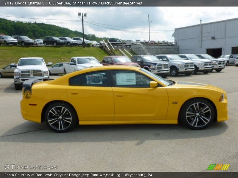  2012 Charger SRT8 Super Bee Stinger Yellow