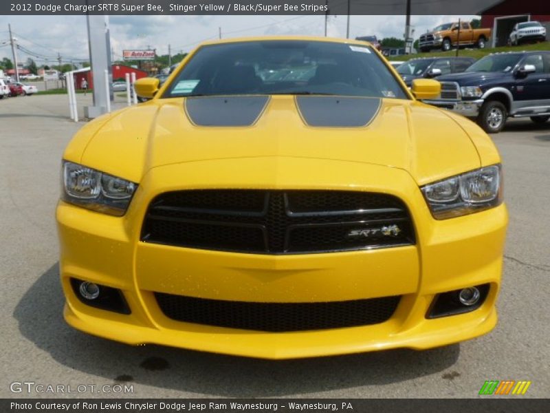  2012 Charger SRT8 Super Bee Stinger Yellow