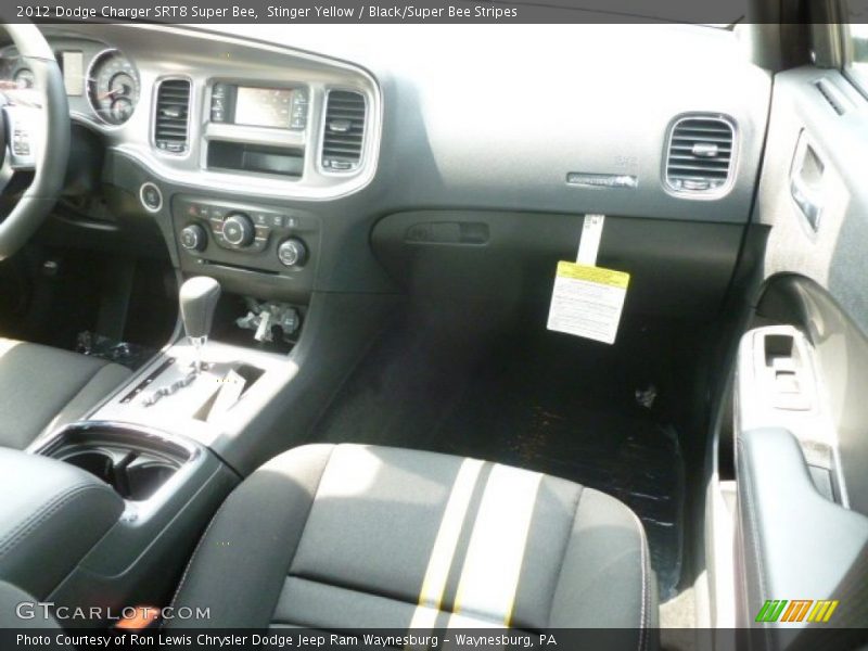 Stinger Yellow / Black/Super Bee Stripes 2012 Dodge Charger SRT8 Super Bee