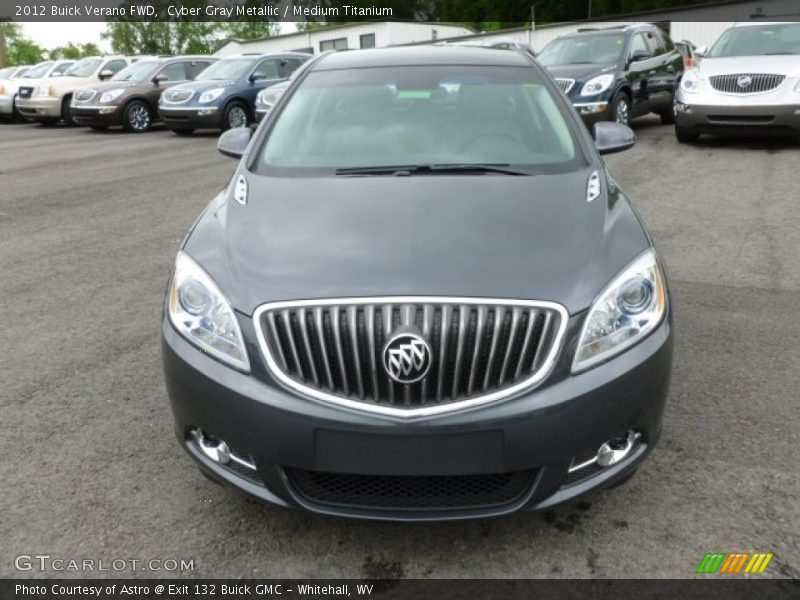 Cyber Gray Metallic / Medium Titanium 2012 Buick Verano FWD