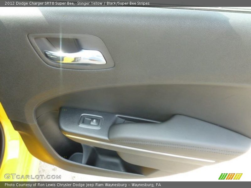 Stinger Yellow / Black/Super Bee Stripes 2012 Dodge Charger SRT8 Super Bee