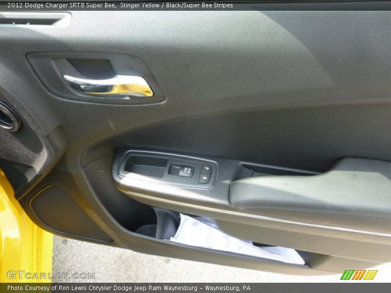 Stinger Yellow / Black/Super Bee Stripes 2012 Dodge Charger SRT8 Super Bee