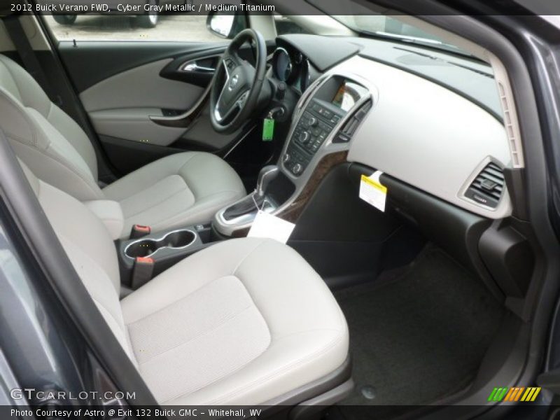 Cyber Gray Metallic / Medium Titanium 2012 Buick Verano FWD