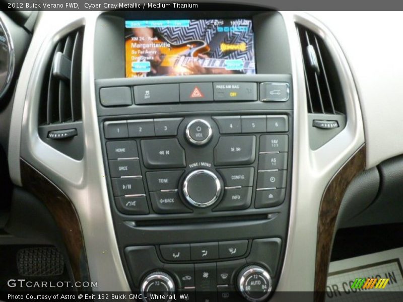 Cyber Gray Metallic / Medium Titanium 2012 Buick Verano FWD