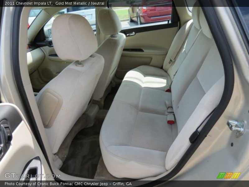 Gold Mist Metallic / Neutral 2011 Chevrolet Impala LT