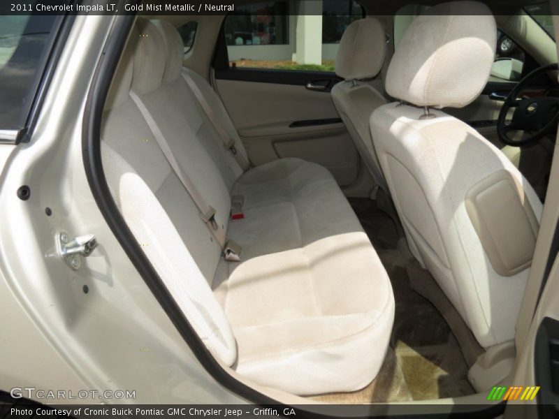 Gold Mist Metallic / Neutral 2011 Chevrolet Impala LT
