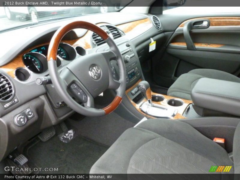 Dashboard of 2012 Enclave AWD