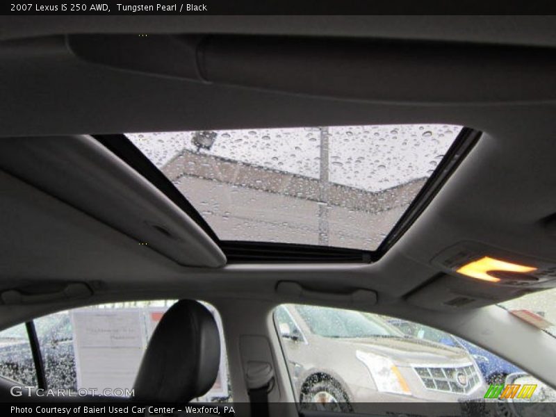 Tungsten Pearl / Black 2007 Lexus IS 250 AWD