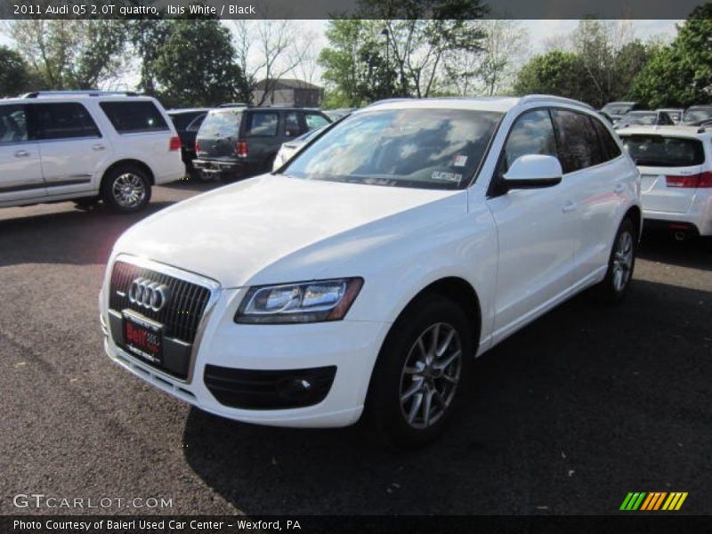 Ibis White / Black 2011 Audi Q5 2.0T quattro