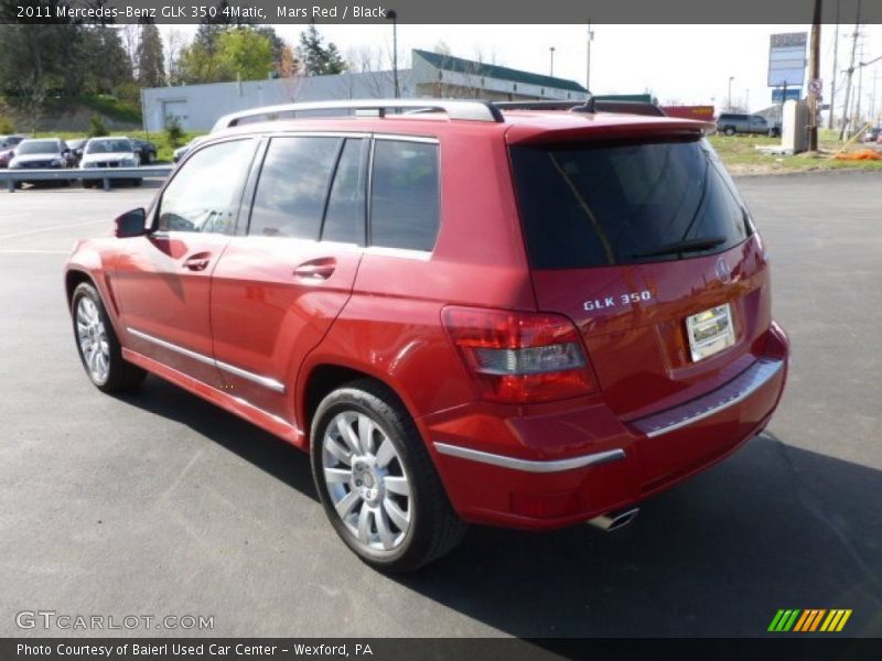 Mars Red / Black 2011 Mercedes-Benz GLK 350 4Matic